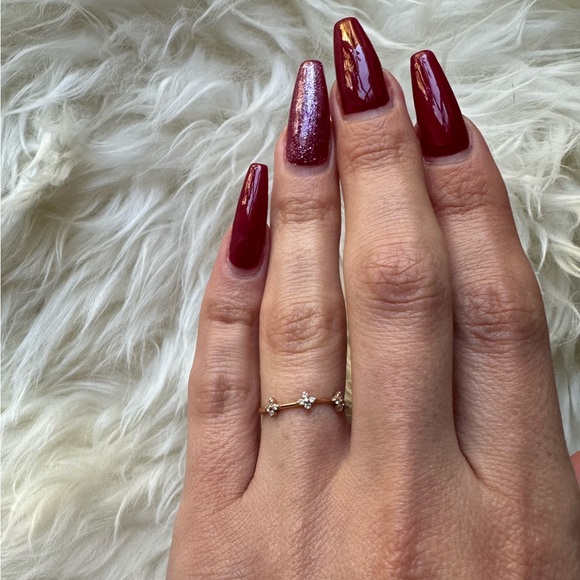 ‼️Last Chance SALE‼️ 10k rose gold diamond ring - Picture 3 of 6